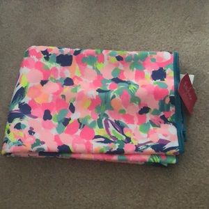 Lilly Pulitzer yoga mat towel new!!